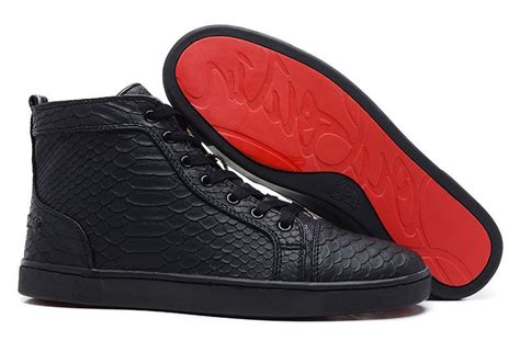 louis vuitton black studded red bottom sneakers|louboutin red bottom shoes women.